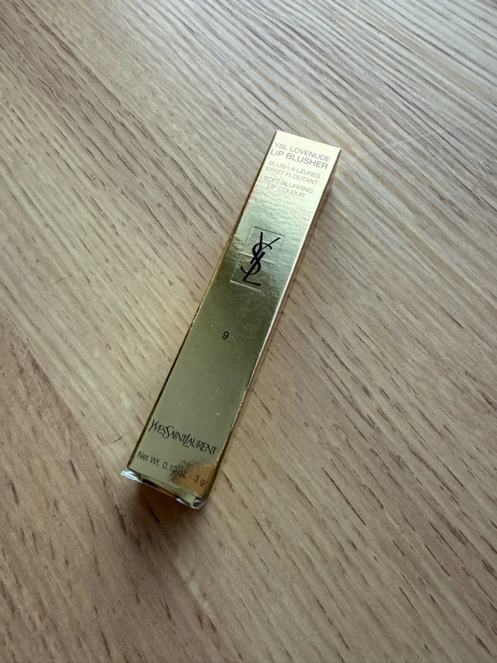 YSL Lovenude Lip Blusher Soft Blurring Lip Color 9 3AM Expresso